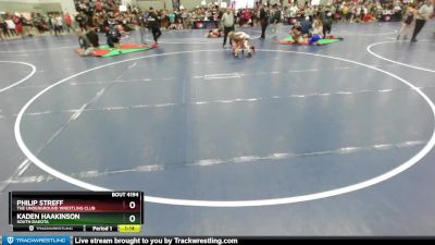 106 lbs Champ. Round 2 - Philip Streff, The Underground Wrestling Club vs Kaden Haakinson, South Dakota