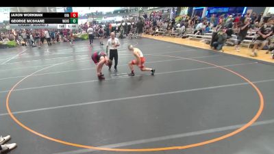 150 lbs Champ. Round 3 - Jaxon Workman, Unattached vs George McShane, Unattached
