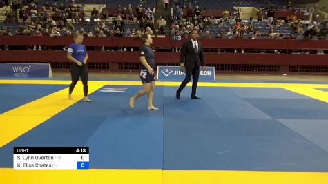 Susan Lynn Overton vs Kimberly Elise Coates 2024 Pan IBJJF Jiu-Jitsu No-Gi Championship