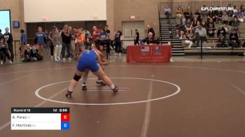 62 kg Round Of 16 - Adelyhda Perez, Team Texas vs Faalia Martinez, Team California