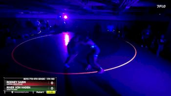 174-183 lbs Round 3 - Rodney Sabin, Uintah Wrestling vs River Von Haden, Unattached