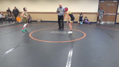 100 lbs Rr Rnd 2 - Gianna D'Angelo, Phoenix Girls Red vs Blythe Letters, PA West