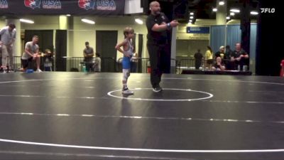 49 lbs Cons. Semis - Daniel Beltran, Maryland vs Connor Check, Lake Zurich Cubs Wrestling Club