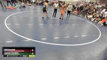 150 lbs Champ. Round 1 - Tristan Kidd, Beat The Streets Chicago-Oak Park vs Andrae Ramirez, Team Idaho Wrestling Club