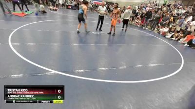 150 lbs Champ. Round 1 - Tristan Kidd, Beat The Streets Chicago-Oak Park vs Andrae Ramirez, Team Idaho Wrestling Club