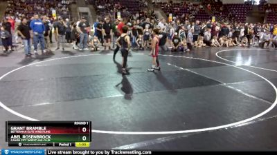 78-80 lbs Round 1 - Abel Rosenbrock, Canon City Wrestling Club vs Grant Bramble, Betterman Elite Wrestling