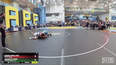 157 lbs Cons. Round 1 - Kenneth King, Caesar Rodney H S vs Jason Wallace, Middletown