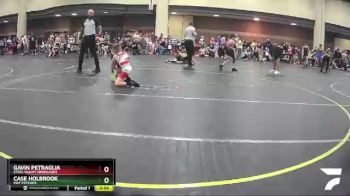 60 lbs Semifinal - Gavin Petraglia, Steel Valley Renegades vs Case Holbrook, Mat Psychos