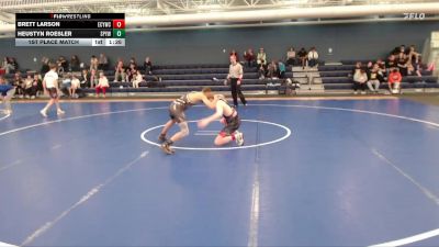 126-138 lbs 1st Place Match - Brett Larson, Elm Creek Youth Wrestling Club vs Heustyn Roesler, St. Paul Youth Wrestling