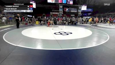 132 lbs Cons. Rd Of 16 - Conner Whitely, OH vs Silas McCloy, KS