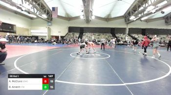 111 lbs Rr Rnd 1 - Aidan McClure, Team Demolition Elite vs Bradley Ament, CT Whale