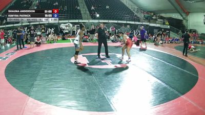 180 lbs Shauna Anderson, Idaho 1 HS Girls vs Kimyra Patrick, Washington HS Girls