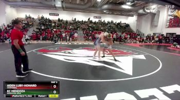 175 lbs 9th Place Match - Kc Mendoza, Mountain View vs Aiden Luby-Howard, Chaparral