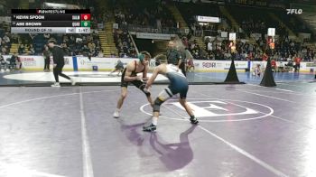 126 lbs Round Of 16 - Kevin Spoon, Salem vs Abe Brown, Quabbin