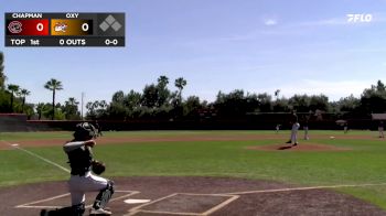 Replay: Chapman vs Occidental - DH | Apr 5 @ 11 AM