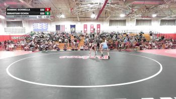 126 lbs Consolation - Dominic Schinella, Concord vs Sebastian Ochoa, Nashua North