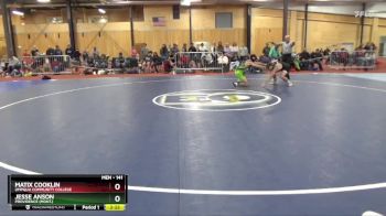 141 lbs Cons. Round 4 - Matix Cooklin, Umpqua Community College vs Jesse Anson, Providence (Mont.)