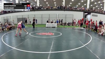 135 lbs Sarah Pearson, Pennsylvania Blue vs Chloe Wehry, Minnesota