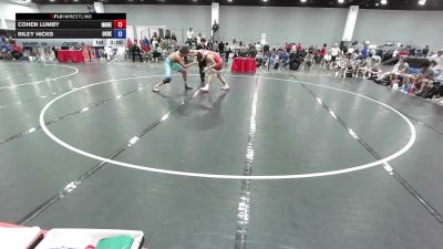 215 lbs Cohen Lumby, Minnesota Red vs Riley Hicks, Oklahoma Red