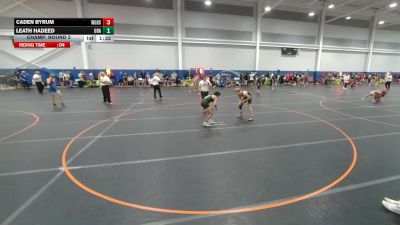 138 lbs Champ. Round 2 - Leath Hadeed, Unattached vs Caden Byrum, Unattached