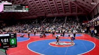 3A-138 lbs Champ. Round 1 - Braelyn Nelson, Gilmer County vs Cully Tallent, Mary Persons