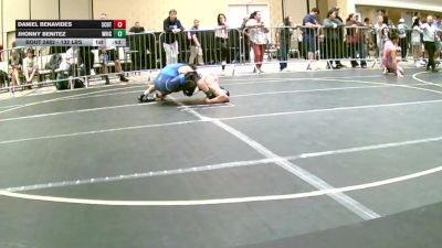 132 lbs 3rd Place - Daniel Benavides, Scotsmen WC vs Jhonny Benitez, Wright Wreslting Academy