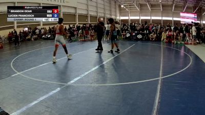 126 lbs Champ. Round 2 - Jesse Fuentes, California vs Jiovanni Chavez, Arizona