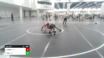156 lbs Quarterfinal - Aiden Baker, Nyssa Mat Club vs Tyson Rey, Rancho Bernardo WC