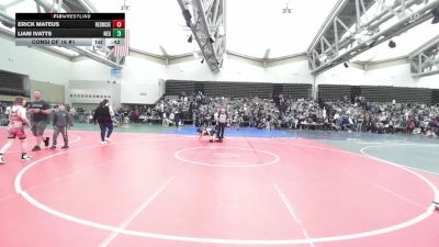 82-J lbs Consi Of 16 #1 - Erick Mateus, RedNose Wrestling School vs Liam Ivatts, New England Gold