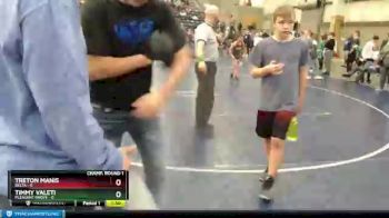 70 lbs Champ Round 1 (16 Team) - Treton Manis, Delta vs Timmy Valeti, Pleasant Grove