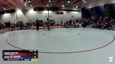 120 lbs Cons. Round 2 - Achilles Ferebee, Warmup Gang Wrestling Club vs Darin Witcher, Staunton River