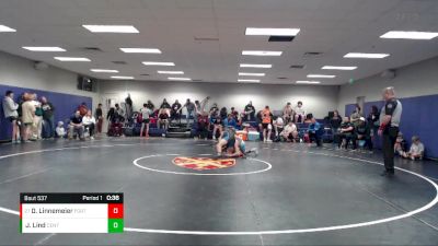 126 lbs Cons. Round 3 - Dylan Linnemeier, Fort Campbell vs Judah Lind, Centennial