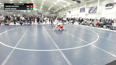 190 lbs Champ. Rd Of 32 - Tanner Menge, Kindred Wrestling Club vs Jacob Hutchins, River Falls High School Wrestling
