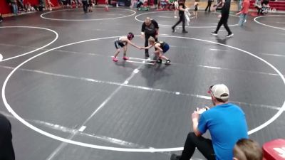 56 lbs Cons. Rd Of 16 - Cohen Sessions, Preston Warriors Wrestling vs Romeo Munoz, Thunder Ridge Outlaws Wrestling Club