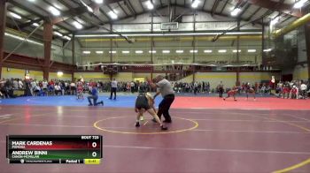 126 lbs Cons. Round 4 - Andrew Binni, Canon-McMillan vs Mark Cardenas, Pomona