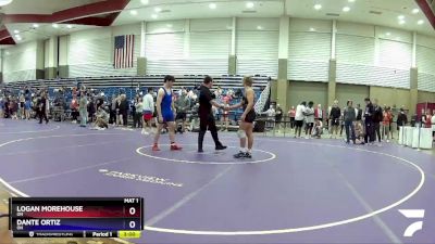 182 lbs Cons. Round 2 - Logan Morehouse, OH vs Dante Ortiz, OH