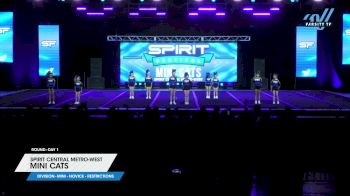 Spirit Central Metro-West - Mini Cats [2025 L1 Mini - Novice - Restrictions Day 1] 2025 Spirit Fest Grand Nationals