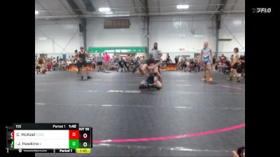 150 lbs 1st Place Match - Jayden Hawkins, Slate Wrestling Academy vs Christopher McKeel, RPA Wrestling