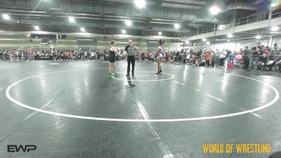 175 lbs Quarterfinal - Autumn Jones, Cowboy Wrestling Club vs Emma Bomboy, Coweta Tiger Wrestling