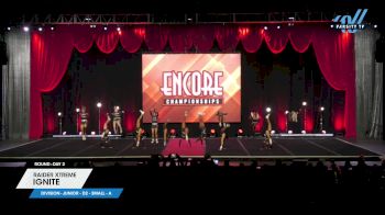 Raider Xtreme - Ignite [2023 L3 Junior - D2 - Small - A Day 2] 2023 Encore Grand Nationals
