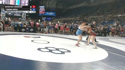 190 lbs Champ. Rd Of 32 - Katelynn Chandler, Arkansas vs Sierra Ripka, Pennsylvania