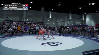 74 kg Champ. Rd Of 32 - Kody Routledge, Cowboy RTC/ Titan Mercury Wrestling Club vs Billy Greenwood, Arkansas Regional Training Center
