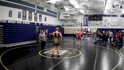 285 lbs Champ. Round 2 - Darien Bearce, Girard Hs vs Jacob Lyle, Chartiers Houston Hs