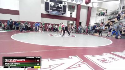 70-77 lbs Semifinal - Mason Horner, Contenders WA vs Nick Beauchamp, Bulldog Premier WC