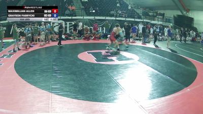 165 lbs Maximillian Allen, New Mexico HS Boys vs Grayson Fabrycki, Oregon 2 HS Boys