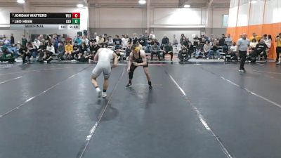 165 lbs Semifinal - Leo Hess, Glenville State vs Jordan Watters, West Liberty