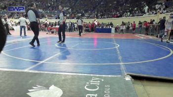 92 lbs Round Of 64 - Benji Del Real, Putnam City vs Caden Hernandez, Ardmore Junior High