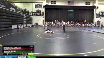 160 lbs Round 2 (8 Team) - Skylar Gomer, Moody Hs vs Cainen Chancellor, Chelsea B