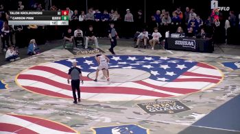 Cons. Round 2 - Carson Finn, Wessington Springs/Woonsocket/Wolsey-Wessington vs Talon Krolikowski, Bennett County