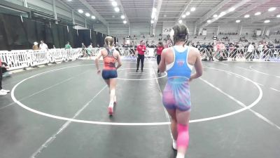 114 lbs Semifinal - Sophia Bradarich, Young Guns - Quad Cities vs Julia Horger, Misfits Girls Wrestling